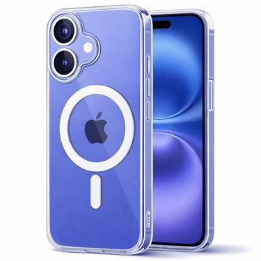 Imagem de Capinha Transparente iPhone 16 Mag-Safe | Proteção Anti-Impacto
