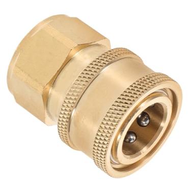 Imagem de JOINPAYA Adaptador de mangueira para lavadora de carro, lavadora de pressão, conversor de mangueira, peça de conexão rápida, adaptador de fixação de energia