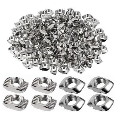 Imagem de Conector Deslizante T-Nut M3 M4 M5 50 Peças Para Perfil De Alumínio Sé