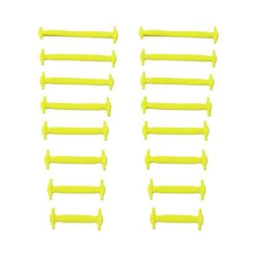 Imagem de Cadarços De Silicone Elástico 16 Peças: Cadarços Rápidos E Práticos Pa