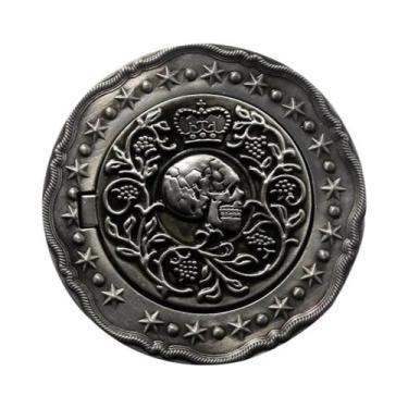 Imagem de Chaveiro Grande Crânio John Wick, Marcador De Juramento De Sangue, Ace