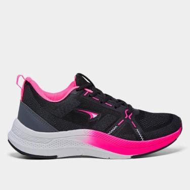 Imagem de Tênis Tryon Blumen Feminino, Preto, Rosa, 36