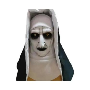 Imagem de Máscara De Freira Para Cosplay De Halloween, Fantasia De Filmes De Ter