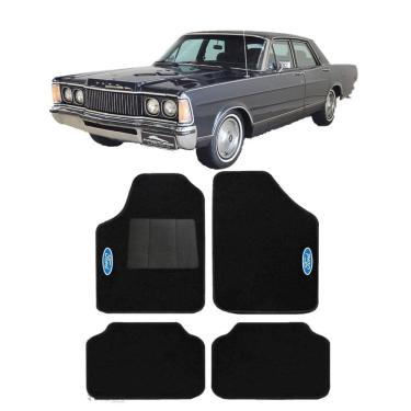 Imagem de Jogo De Tapete Automotivo Galaxie 81 Carpete Luxo