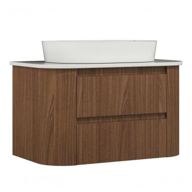 Imagem de Gabinete Suspenso Para Banheiro Estela 2g 80cm Jequitibá