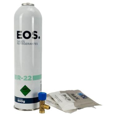 Imagem de Gás Para Ar Condicionado R22 Com Válvula + 2 Fitas Pvc 1 Unidade