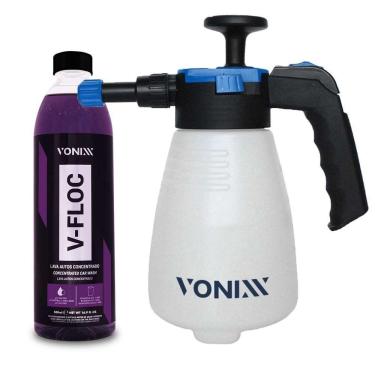 Imagem de Kit V Floc + Pulverizador Manual 2 Em 1 Snow Foam Vonixx