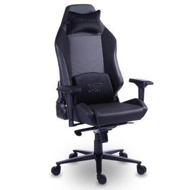 Imagem de Cadeira Gamer XT Racer Draco, Até 120kg, Com Almofadas, Reclinável, Descanso de Braço 4D, Preto-Unissex