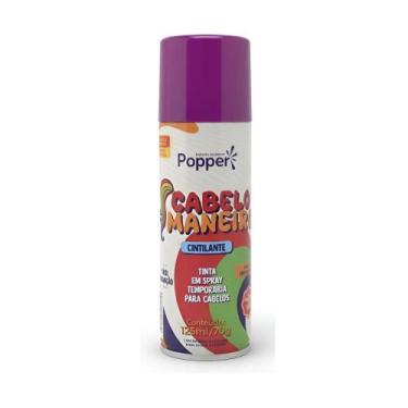 Imagem de Tinta Cabelo Roxo Cintilante 125ml Popper