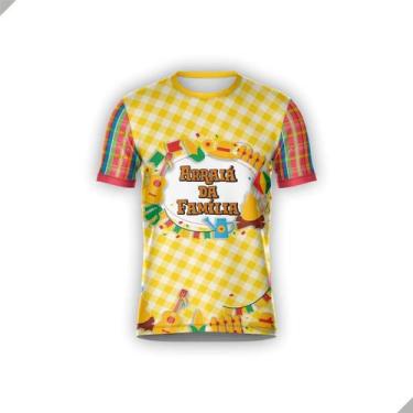 Imagem de Camiseta Unissex Dry Fit Arraiá Quadrilha Festa Junina - UdiPrint, XG