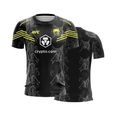 Imagem de Camiseta Masculina Oversized Para MMA UFC Boxe, Casual De Verão, Respi