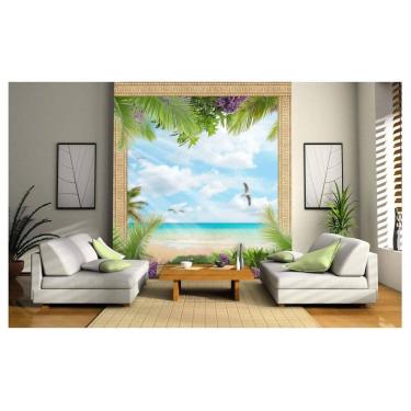 Imagem de Papel De Parede Paisagem Digital Ban 3D Dav67