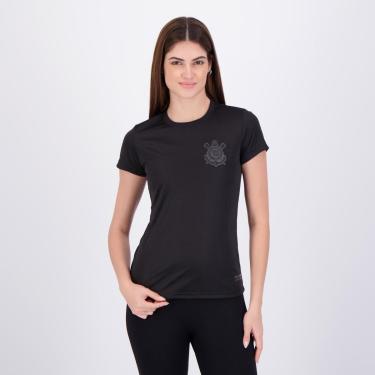Imagem de Camisa Corinthians All Black Dry Feminina-Feminino