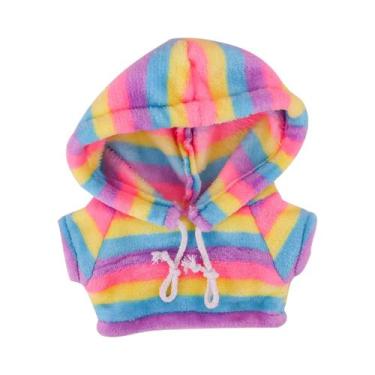 Imagem de Boneca de Pelúcia Lalafanfan Pato com Capuz - 30cm - Brinquedo Macio p