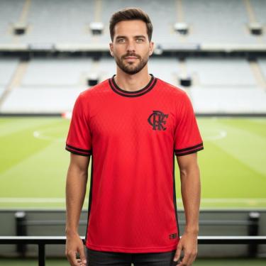 Imagem de Camisa do Flamengo Masculina Dry Jacquard-Masculino