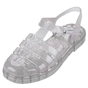 Imagem de Sandália Feminina Leveza Praticidade Segurança Lovely Zaxy, Vidro, 37
