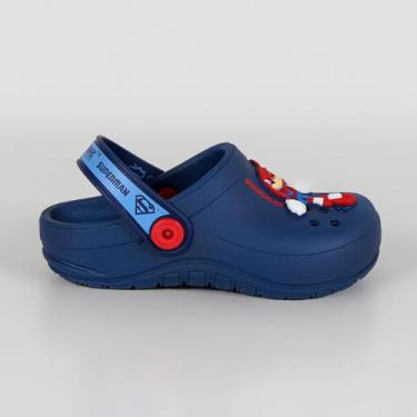Imagem de Clog Babuch Sonic Grendene Kids 23382 Preto, Azul escuro, Azul, Bv793,