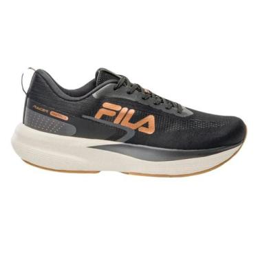 Imagem de Tênis de Corrida Feminino Fila Racer Fastpace Original, 39, Preto, Bro