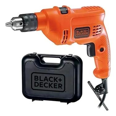 Imagem de Kit Furadeira de Impacto 3/8 560W 127V Tm500K - Black Decker