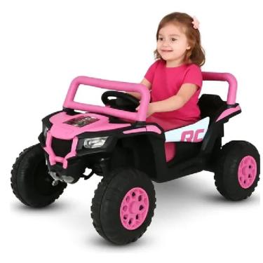 Imagem de Carro Elétrico Infantil UTV Pulse XR7 12V Rosa - Bang Toys