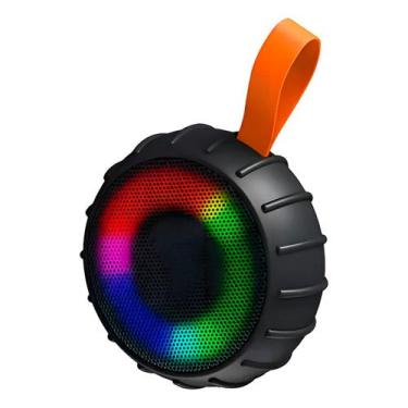Imagem de Mini Caixa de Som Bluetooth Portátil à Prova dÁgua Preta - ShopMix