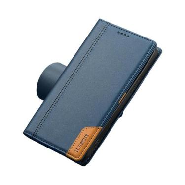 Imagem de Capa Carteira Magnética De Couro Para Samsung Galaxy S26 S25 Edge Ultr