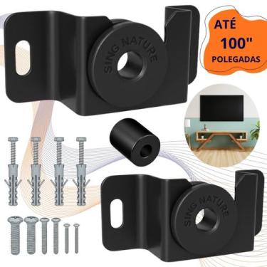 Imagem de Suporte Tv Fixo Universal 10 A 100 Polegadas - Compacto - Sing Nature