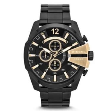 Imagem de Relógio Masculino Disel 4338 a prova dagua, aço inox, Manual, Caixa, N