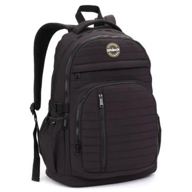 Imagem de Mochila Masculina Juvenil Para Laptop Shock - Seanite, Preto