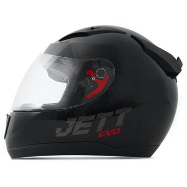 Imagem de Capacete Moto Fechado Jett Pro Tork Evo Line Solid Fosco, 60