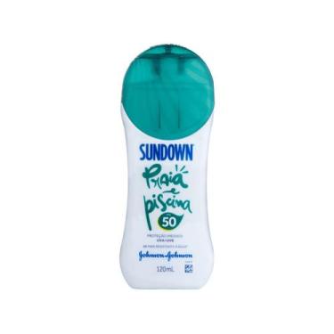 Imagem de Protetor Solar Praia e Piscina Sundown Fps 50 120ml -Johnson - johnson