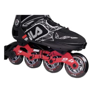 Imagem de Patins Legacy Pro 84 Black Red Inline Fila, 42 BR