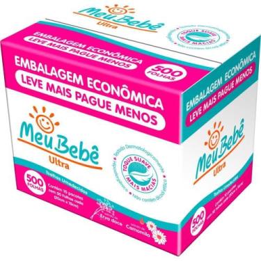 Imagem de Toalhas Umedecidas Meu Bebe ULTRA 500FLS. Caixa - Hygieline