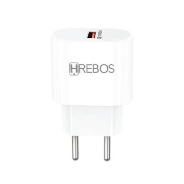 Imagem de Cabo + Carregador Turbo Micro-usb V8 Carga Rápida e Dados - HREBOS