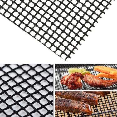 Imagem de KIT 2 Manta Tela Grill Grade Vazada Para Churrasco Assados Grelha - Co
