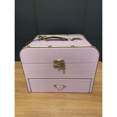 Imagem de Maleta Roxa Porta Jóias - Via Decor