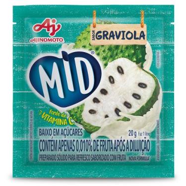 Imagem de Refresco Em Pó Mid Sabor Graviola 20G