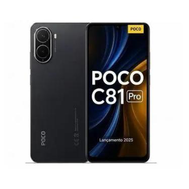 Imagem de Smartphone Celular Xiaomi POCO C81 Pro 128GB, 4GB RAM, 4G, Tela 6,74 p