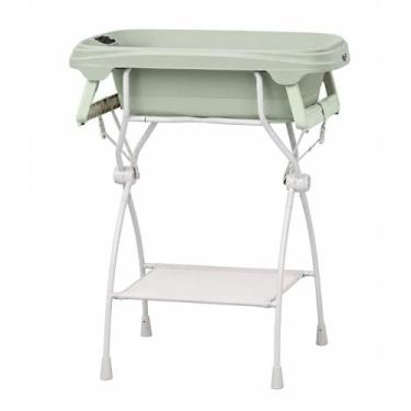 Imagem de Banheira Idigo Plus com Suporte MaxiCosi Cor Rosa Muted Terra - Maxi-C