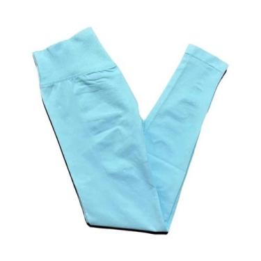 Imagem de Calças De Yoga De Cintura Alta Para Mulheres HISTELLO, Leggings Sem Co