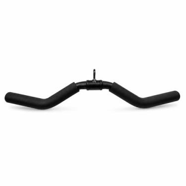 Imagem de Puxador W Preto Fosco Pulley Crossover Polia Academia Fitnes - BASE