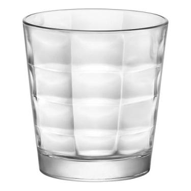 Imagem de Copo Cube Bormioli Rocco 9x8cm Vidro Transparente 240ml 6pçs para Água