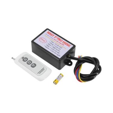 Imagem de Buzina Eletrônica Musical 12V 24V Com Controle Para Carro, Caminhão, B