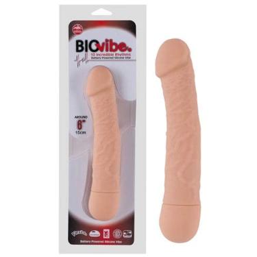 Imagem de Pênis silicone 19 cm resistente à água com 10 ritmos vibrantes - BIO VIBE -NANMA