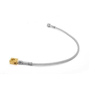 Imagem de Rugged Ridge Kit de mangueira de freio 16735.05, traseiro, aço inoxidável trançado; Jeep Wrangler YJ 87-95