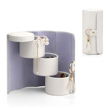 Imagem de Vlando Presentes de casamento para mulheres, organizador de joias de viagem, presentes de chá de panela, presentes de dama de honra para noiva, proposta de dama de honra, presentes de casamento