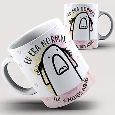 Imagem de Caneca Flork eu era normal há 3 filhos atras