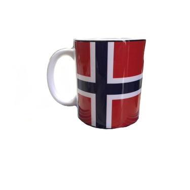 Imagem de Caneca Da Bandeira De Noruega
