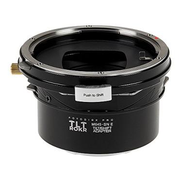 Imagem de Fotodiox Pro TLT ROKR - Adaptador de montagem de lente de inclinação/deslocamento para lentes de montagem Mamiya 645 (M645) para corpo de câmera sem espelho Sony Alpha E-Mount