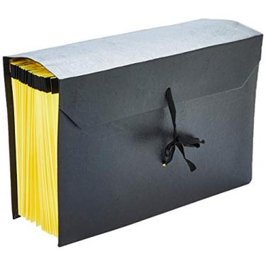 Imagem de Mano 1106, Pasta Sanfonada Papel, Oficio 31 Divisões Luxo, Multicor
